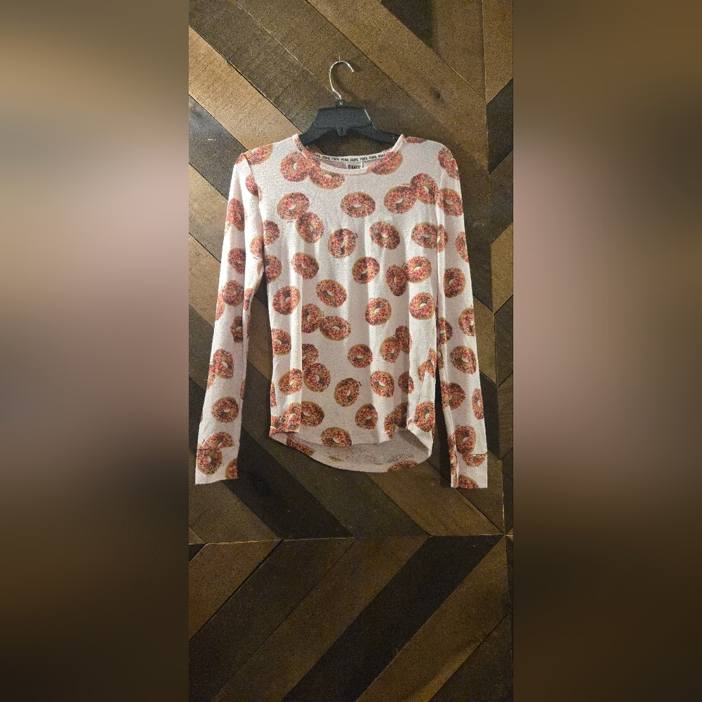 PINK Victoria's Secret Donut Pajama Top
